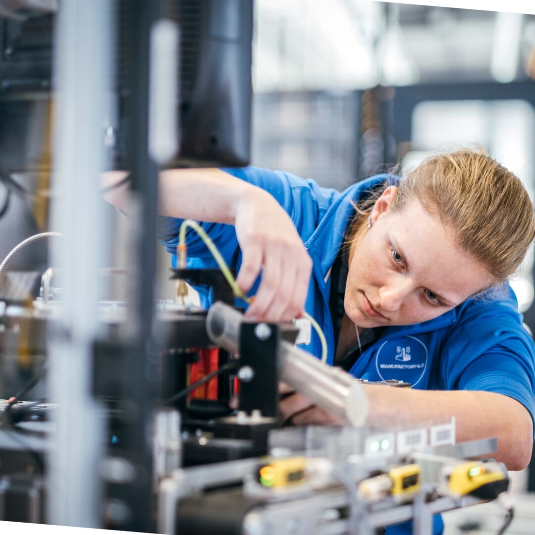 Stanley Black & Decker employee working