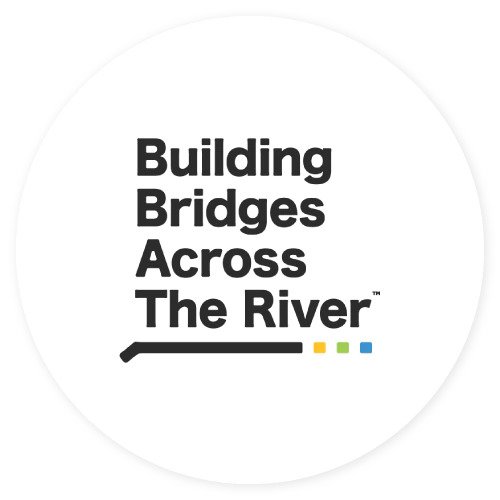 Building Bridges Across The River Logo
