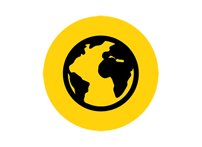 Icon of the globe
