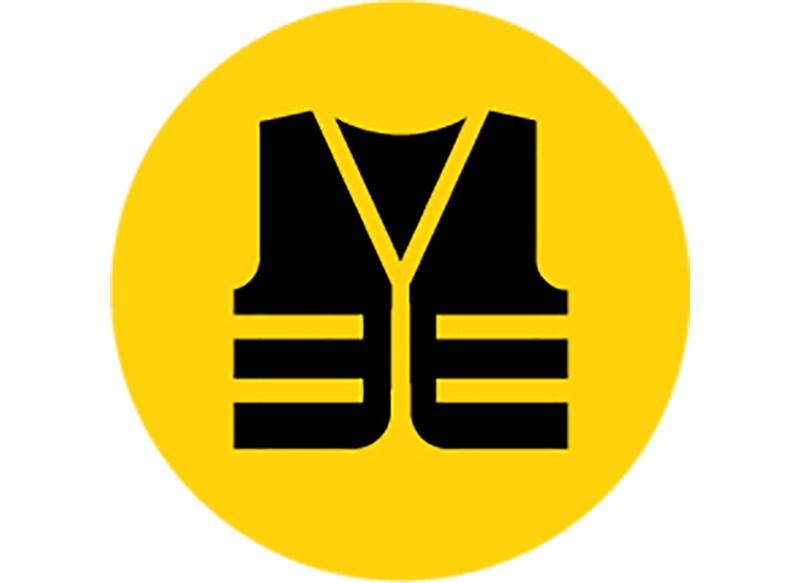 Icon of safety vest