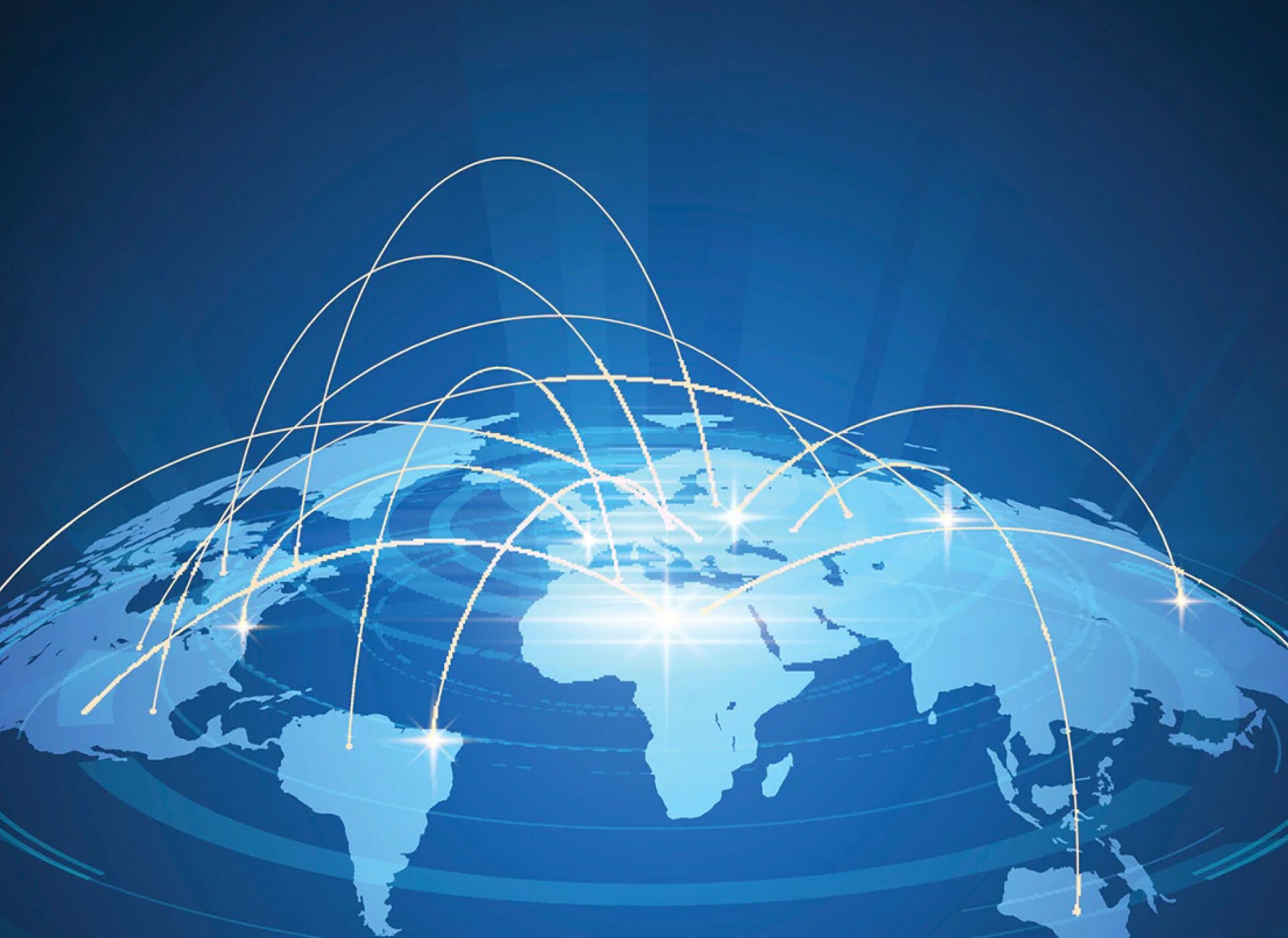 Graphic of globe