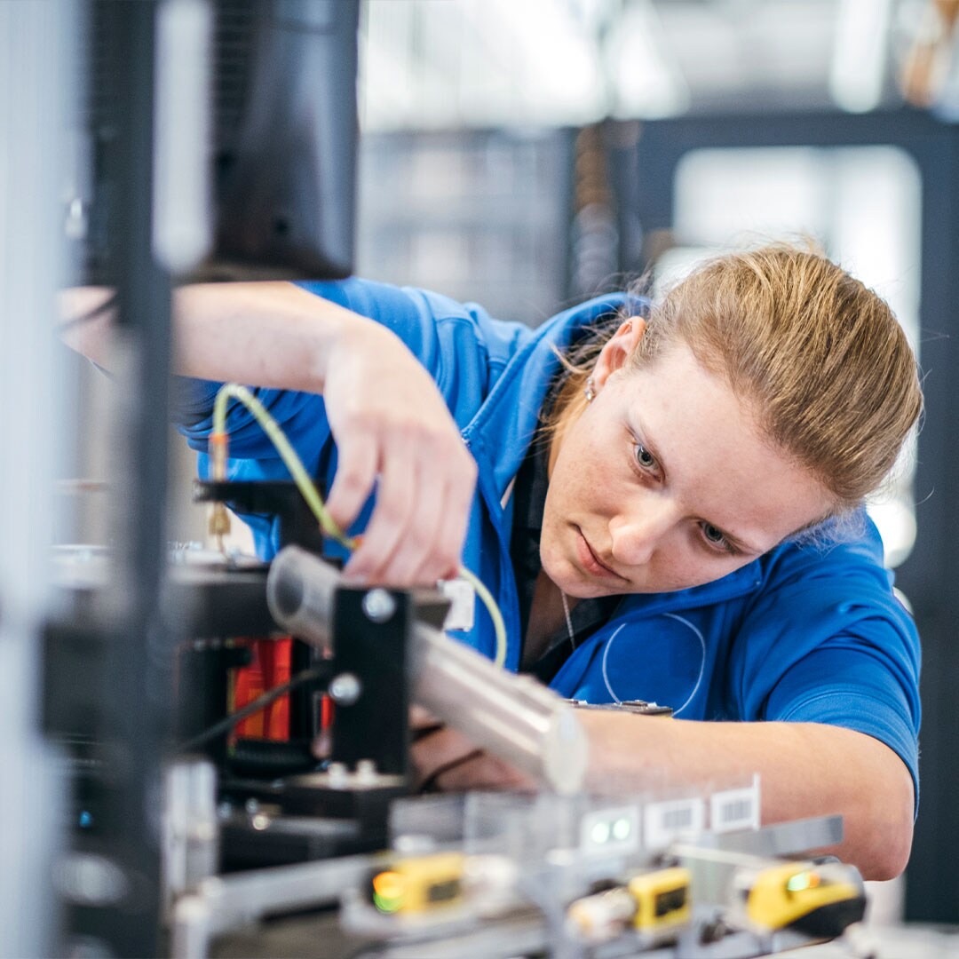 Stanley Black & Decker employee working