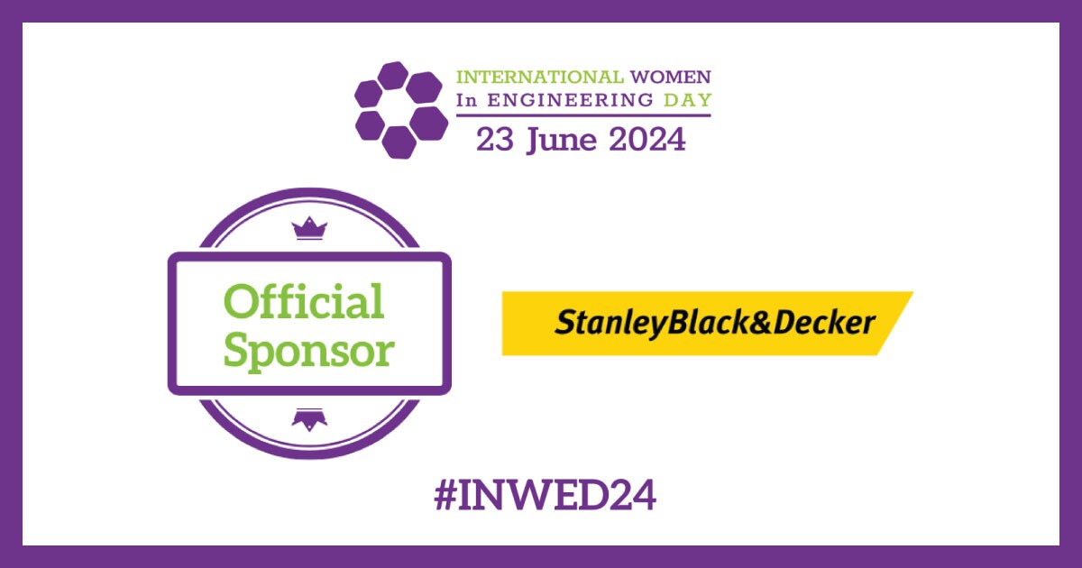 Official sponsor of International Women In Engineering Day