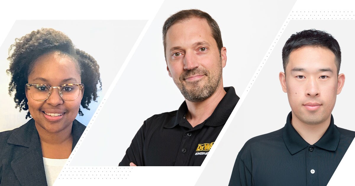 Portraits of Kayla A., Pablo B. and Robinson L.